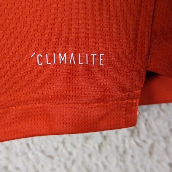 adidas* Men's Short Sleeve‎ Straight Hem Hidden Button Polo Athletic Shirt~ 2XL - Picture 4 of 16